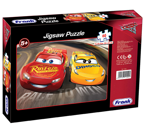 Cars 60 Pieces